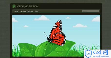 organic-design-css-xhtml-template