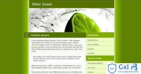 bitter-sweet-xhtml-css-template