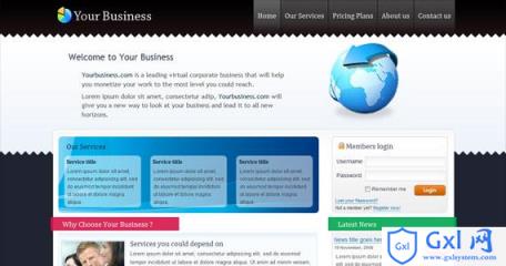 your-business-css-xhtml-template