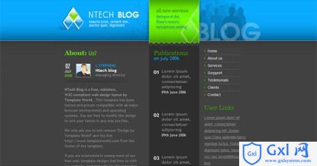 ntech-blog-css-xhtml-template