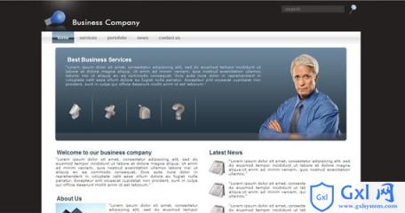 business-company-xhtml-css-template