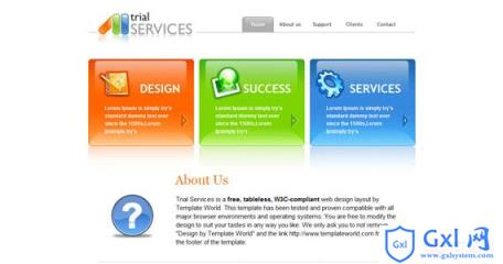 trial-services-xhtml-css-template