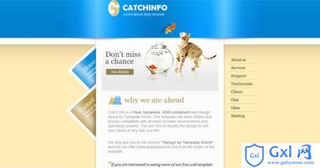 catchinfo-css-xhtml-template