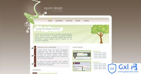 squick-design-css-xhtml-template