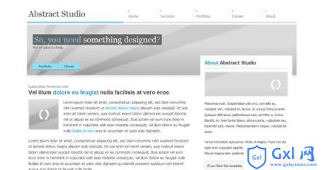 abstract-studio-xhtml-css-template