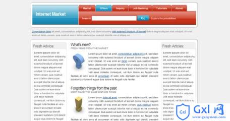 internet-market-xhtml-css-template