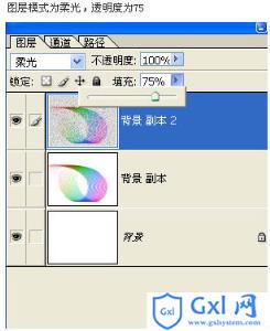 photoshop利用描边路径打造漂亮的彩色曲线