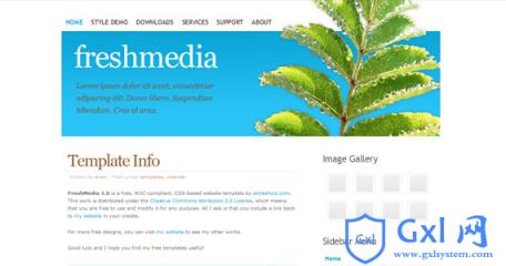 freshmedia-xhtml-css-模板