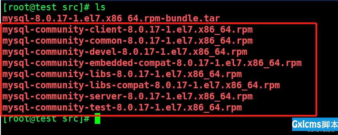 MySQL官网下载安装.rpm包