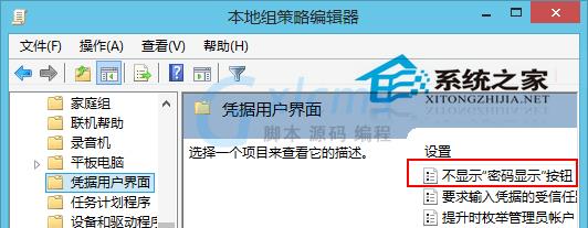  Win8如何取消密码明文显示功能