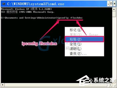 WinXP无法清除DNS缓存怎么解决？